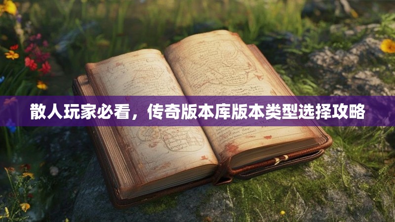 散人玩家必看，传奇版本库版本类型选择攻略