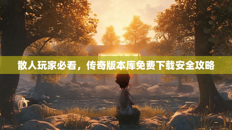 散人玩家必看，传奇版本库免费下载安全攻略