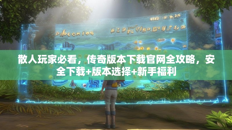 散人玩家必看，传奇版本下载官网全攻略，安全下载+版本选择+新手福利