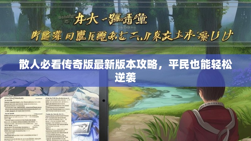 散人必看传奇版最新版本攻略，平民也能轻松逆袭