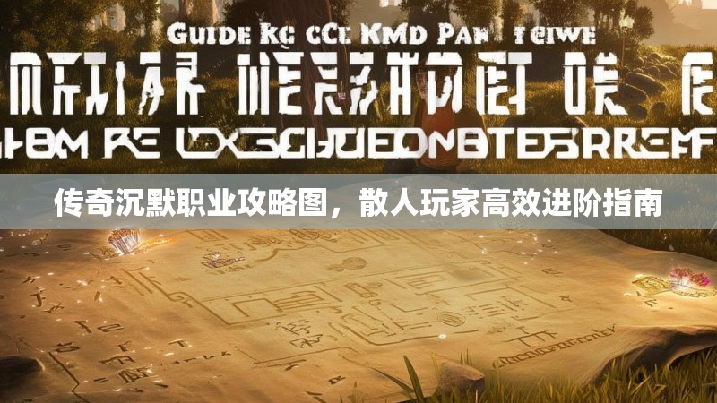 传奇沉默职业攻略图，散人玩家高效进阶指南