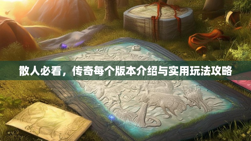 散人必看，传奇每个版本介绍与实用玩法攻略
