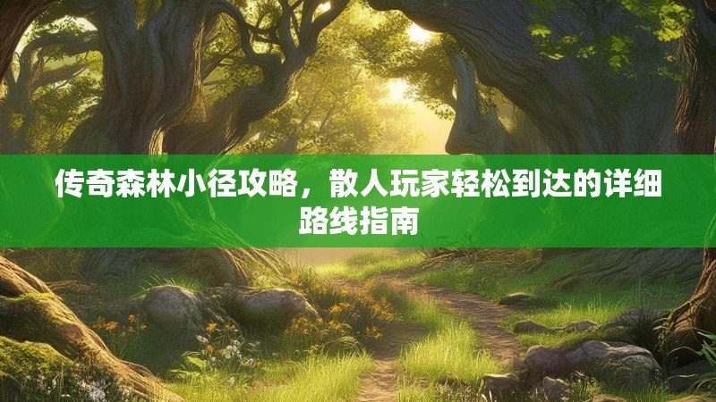 传奇森林小径攻略，散人玩家轻松到达的详细路线指南