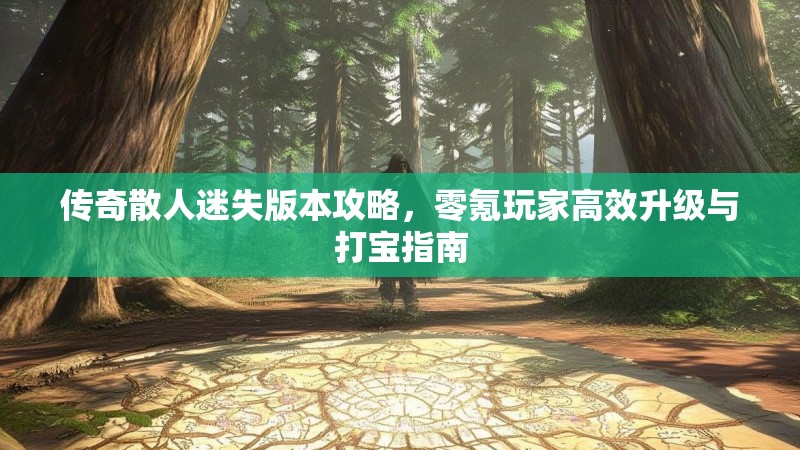 传奇散人迷失版本攻略，零氪玩家高效升级与打宝指南