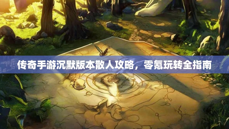传奇手游沉默版本散人攻略，零氪玩转全指南