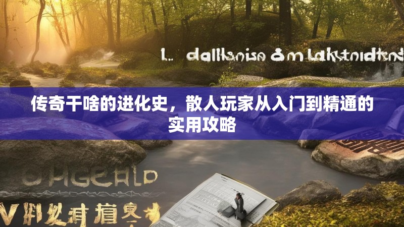 传奇干啥的进化史，散人玩家从入门到精通的实用攻略