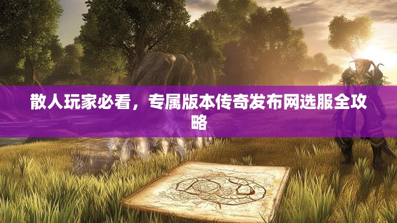 散人玩家必看，专属版本传奇发布网选服全攻略